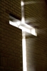 Cross with burst of light